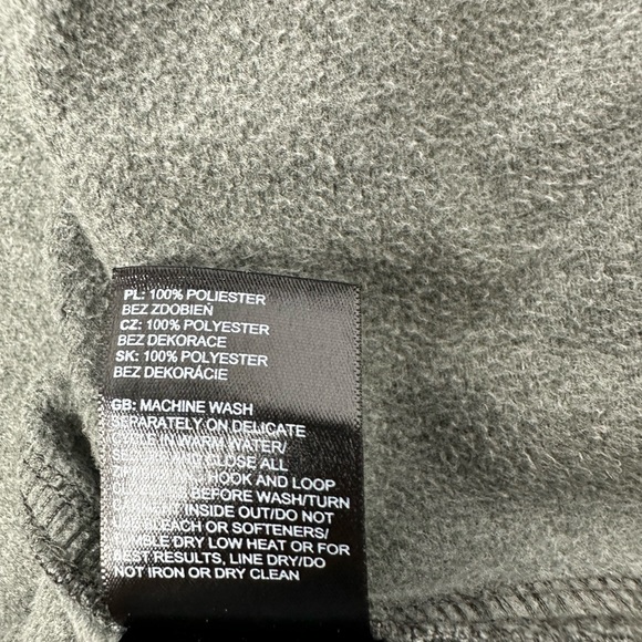 The North Face Tech Glacier 1/4 Zip Pullover Sz XL Gray Sweatshirt Women's T8 - Picture 6 of 6